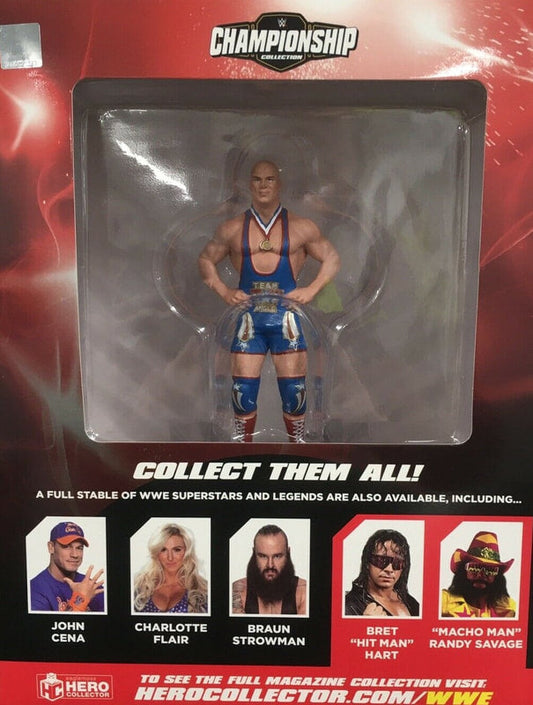 2020 WWE Eaglemoss Hero Collector Championship Collection 18 Kurt Angle