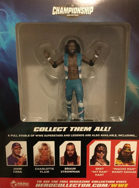 2019 WWE Eaglemoss Hero Collector Championship Collection 17 Kofi Kingston