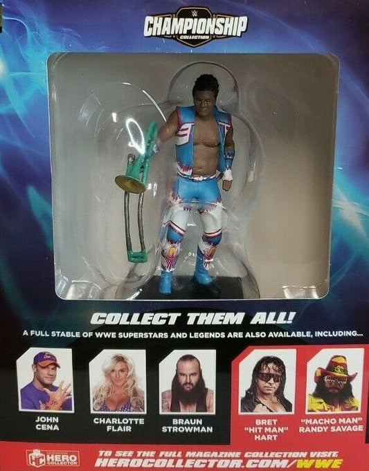 2020 WWE Eaglemoss Hero Collector Championship Collection 19 Xavier Woods