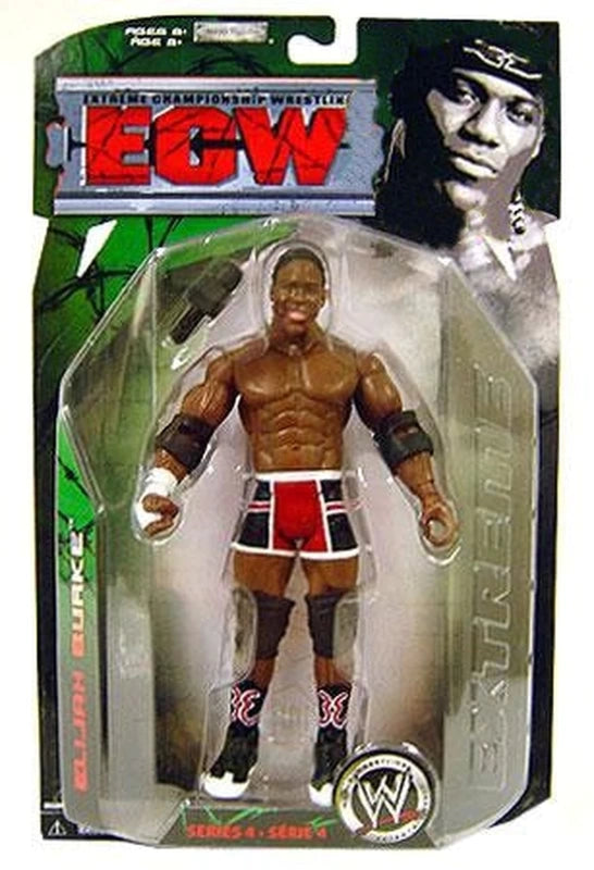 2008 WWE Jakks Pacific ECW Series 4 Elijah Burke