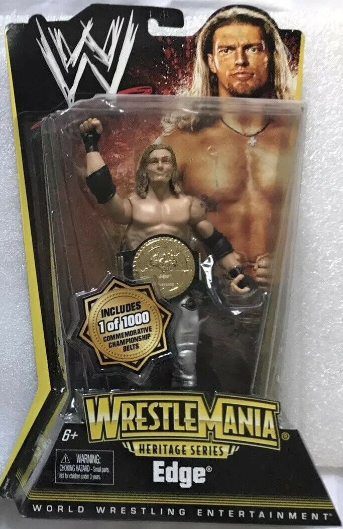 2010 WWE Mattel Basic WrestleMania Heritage Series 1 Edge [Chase]