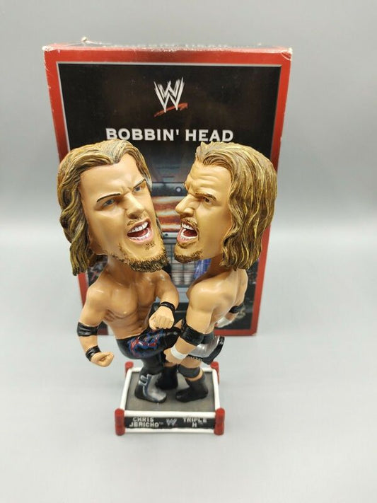2004 WWE Elby Gifts Inc. Bobbin' Heads Chris Jericho vs. Triple H