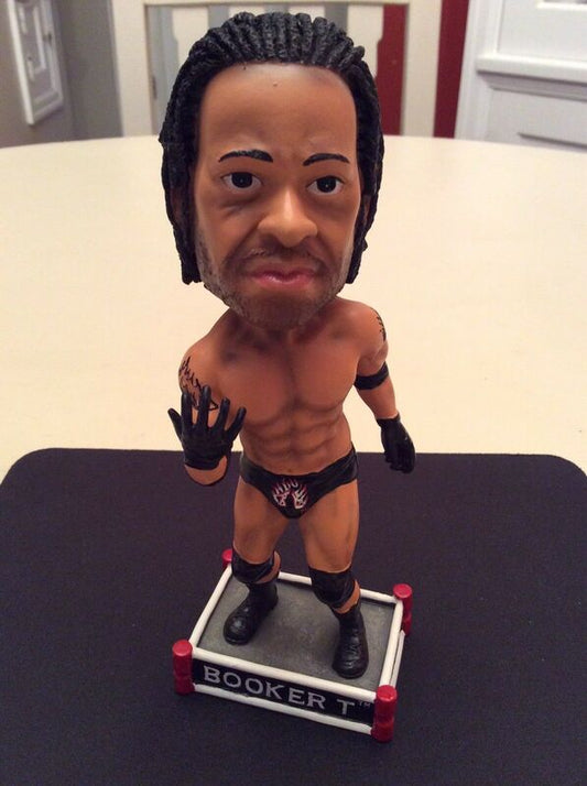 2004 WWE Elby Gifts Inc. Bobbin' Heads Booker T