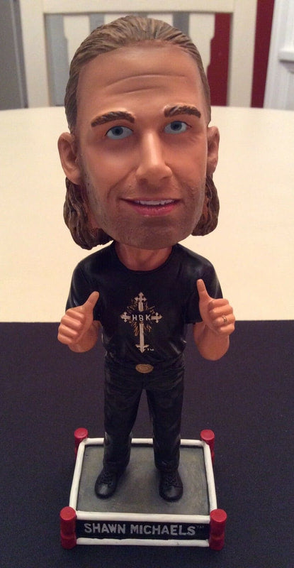 2004 WWE Elby Gifts Inc. Bobbin' Heads Shawn Michaels