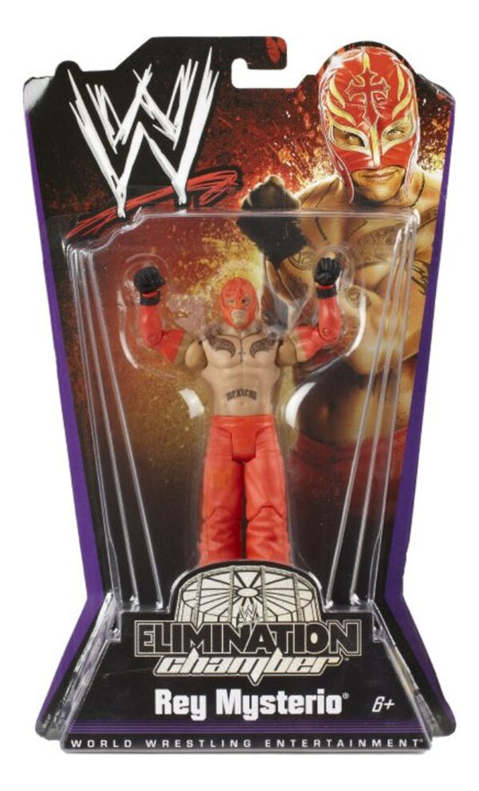 2010 WWE Mattel Basic Elimination Chamber Rey Mysterio