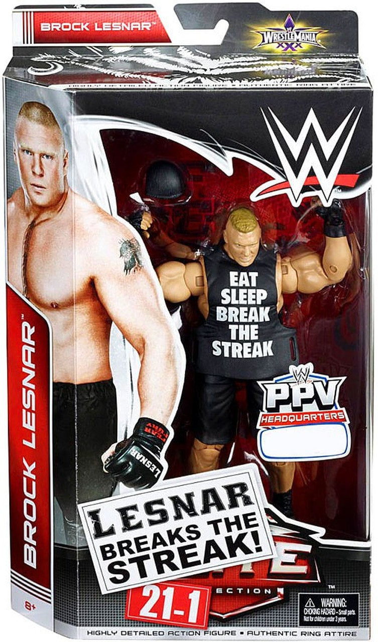 2014 WWE Mattel Elite Collection Toys 'R' Us Exclusive Brock Lesnar [Lesnar Breaks the Streak]