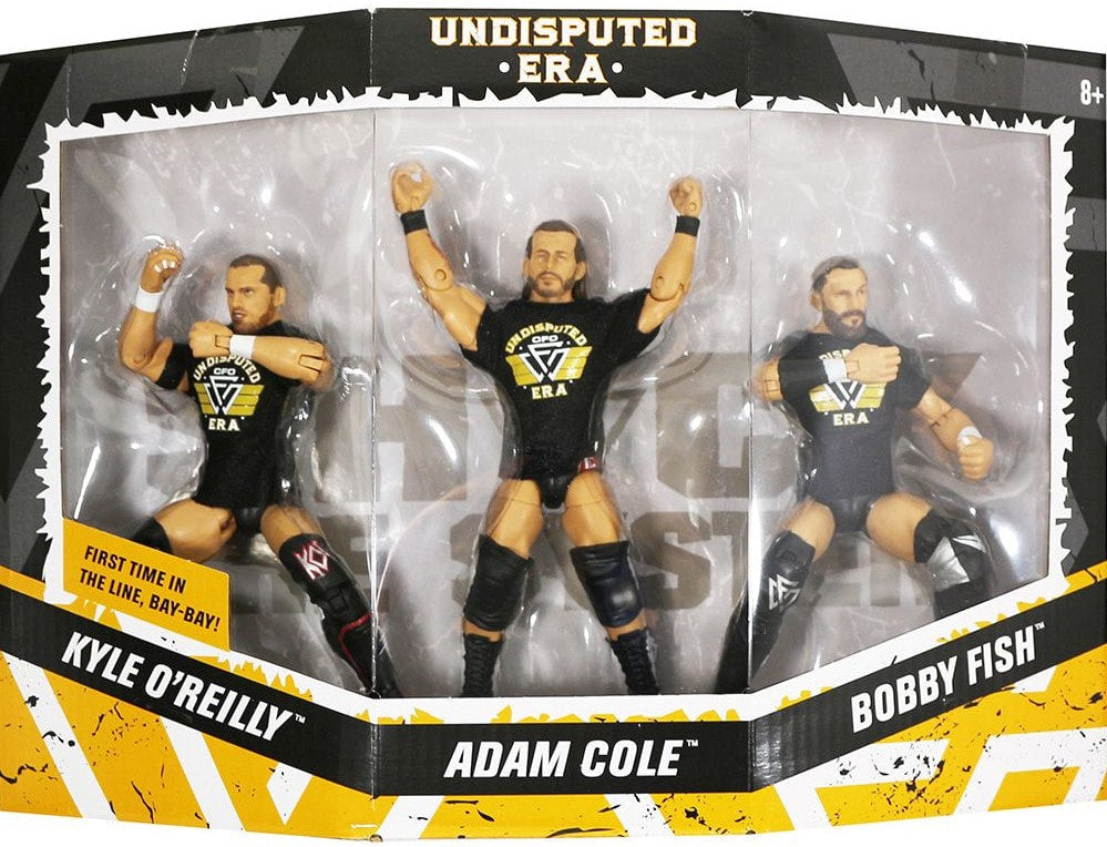 2019 WWE Mattel Elite Collection Epic Moments Undisputed Era: Kyle O'Reilly, Adam Cole & Bobby Fish