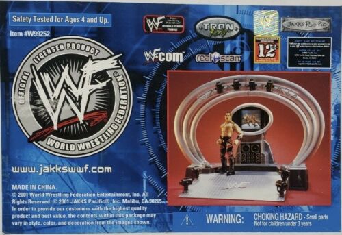 2001 WWF Jakks Pacific Titantron Live JC Penney Exclusive Entrance Stage Playset [With Chris Benoit]