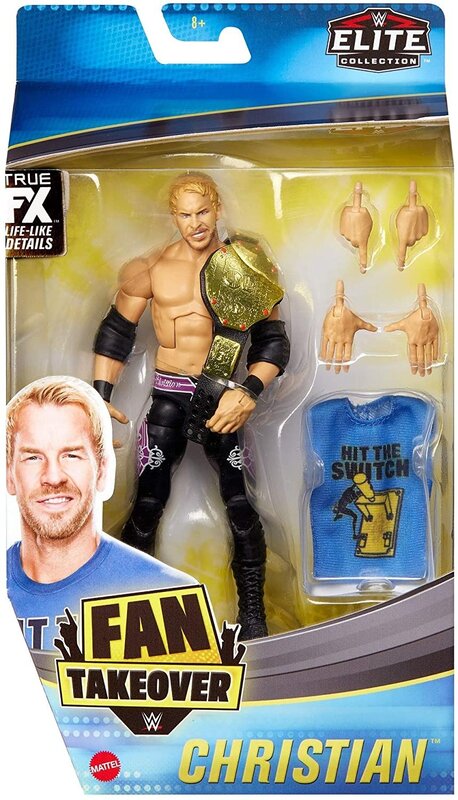 2021 WWE Mattel Elite Collection Fan Takeover Series 2 Christian [Exclusive]