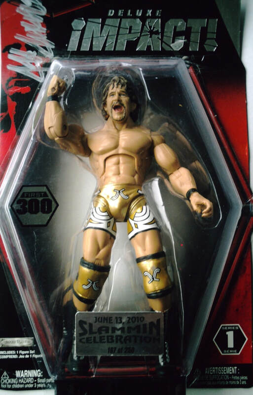 2010 TNA Wrestling Jakks Pacific Deluxe Impact! Series 1 Jeff Jarrett [Slammin' Celebration Edition]