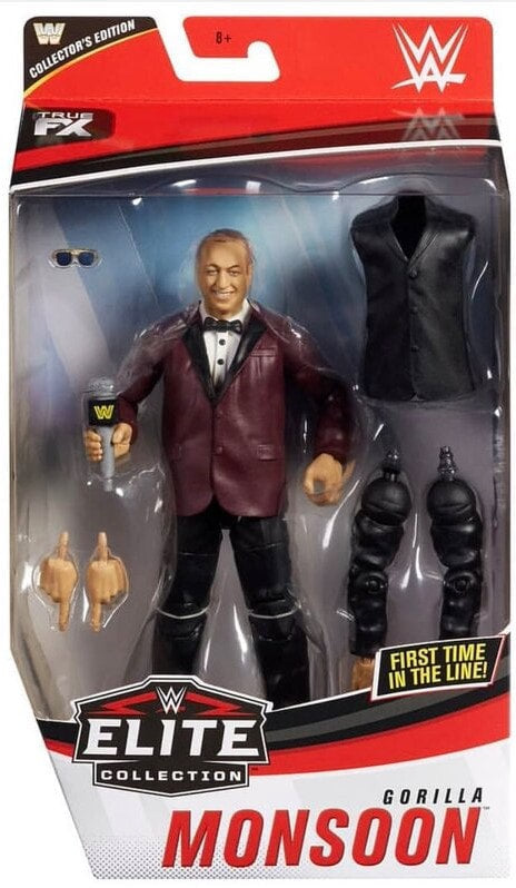 Gorilla monsoon on sale action figure