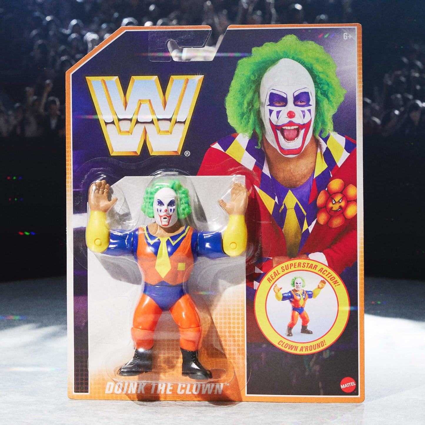 2023 WWE Mattel Creations Exclusive Retro Series 13 Doink the Clown