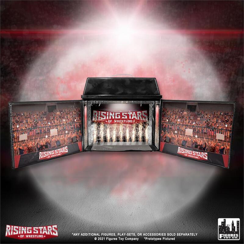 2021 FTC Rising Stars of Wrestling FTC Rising Stars of Wrestling Diorama Playset
