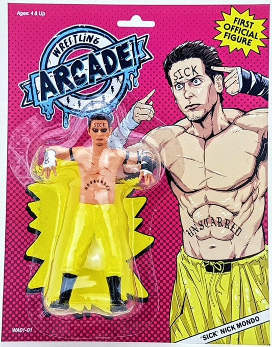 2021 Wrestling Arcade "Sick" Nick Mondo [With Yellow Pants]