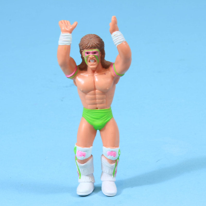 1991 WWF Star Toys 3" PVC Mini Figures Ultimate Warrior [With Green Trunks]