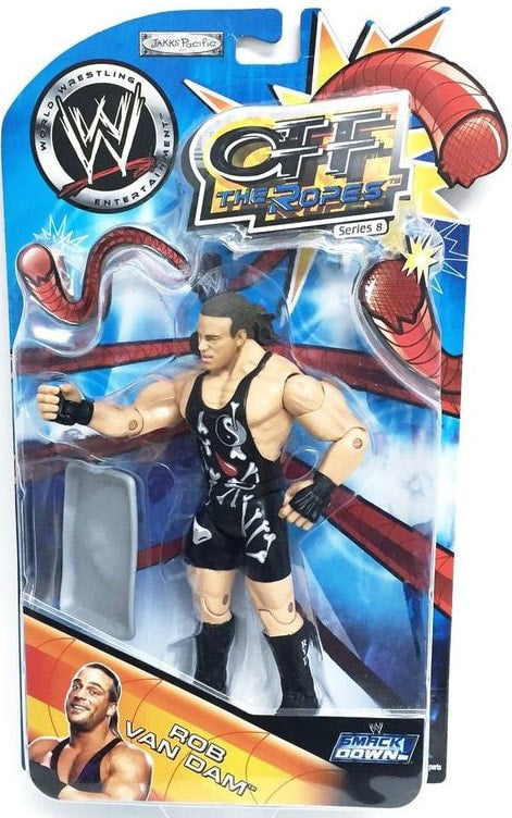 2004 WWE Jakks Pacific Ruthless Aggression Off the Ropes Series 8 Rob Van Dam