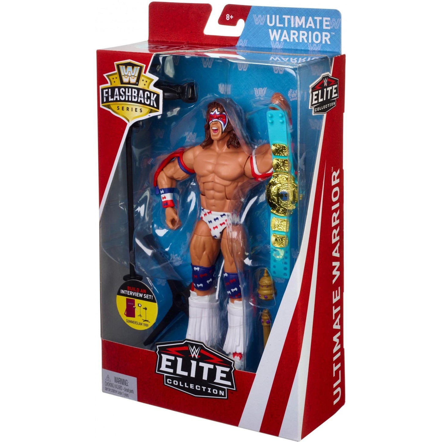 2017 WWE Mattel Elite Collection Flashback Series 1 Ultimate Warrior [Exclusive]