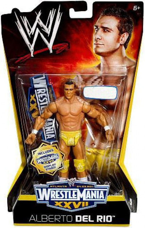 2011 WWE Mattel Basic WrestleMania XXVII Alberto Del Rio [Exclusive]