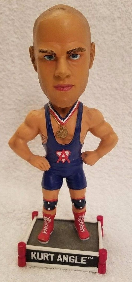2004 WWE Elby Gifts Inc. Bobbin' Heads Kurt Angle