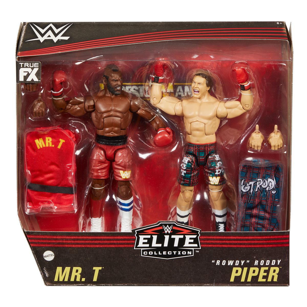 2020 WWE Mattel Elite Collection 2-Packs Mr. T & Rowdy Roddy Piper