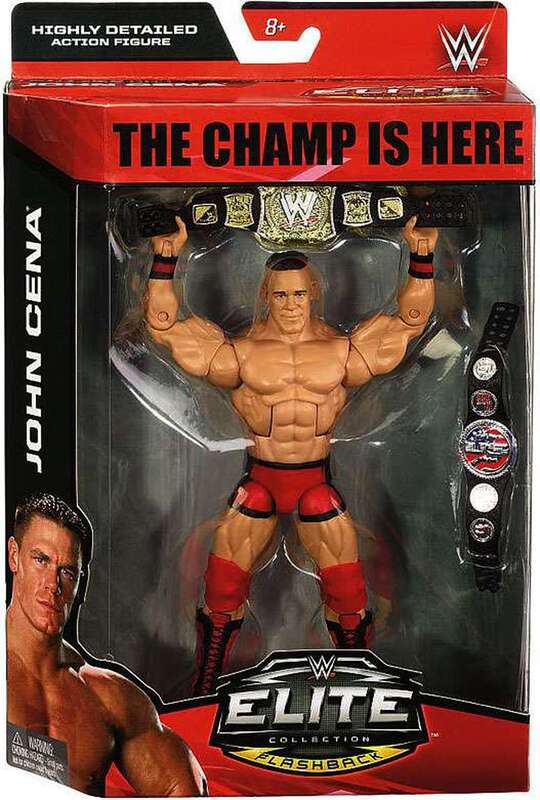 2015 WWE Mattel Elite Collection Toys 'R' Us Exclusive John Cena [The Champ Is Here]