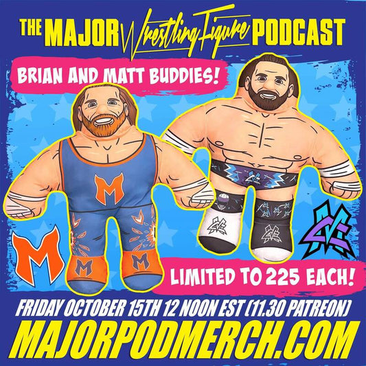 2021 Major Wrestling Figure Podcast Major Buddies Series 2 Brian Myers