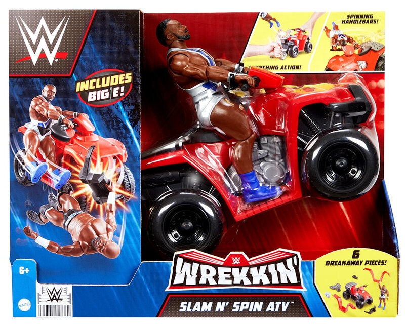 2021 WWE Mattel Wrekkin' Slam 'N' Spin ATV [With Big E]