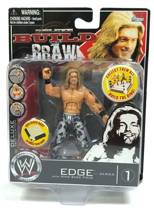 2008 WWE Jakks Pacific Deluxe Build 'N' Brawl Series 1 Edge