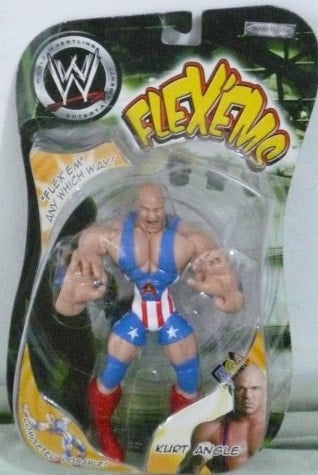 2006 WWE Jakks Pacific Flex 'Ems Series 11 Kurt Angle