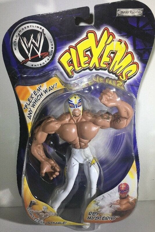 2006 WWE Jakks Pacific Flex 'Ems Series 12 Rey Mysterio