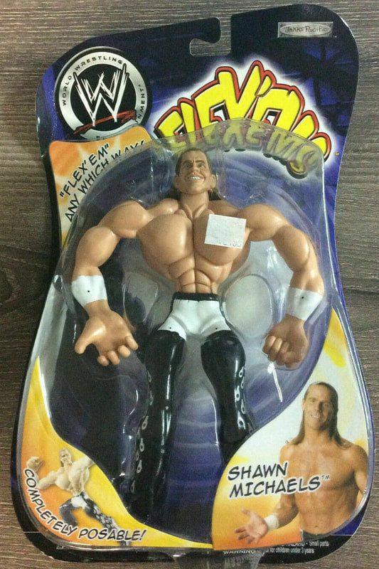 2006 WWE Jakks Pacific Flex 'Ems Series 12 Shawn Michaels