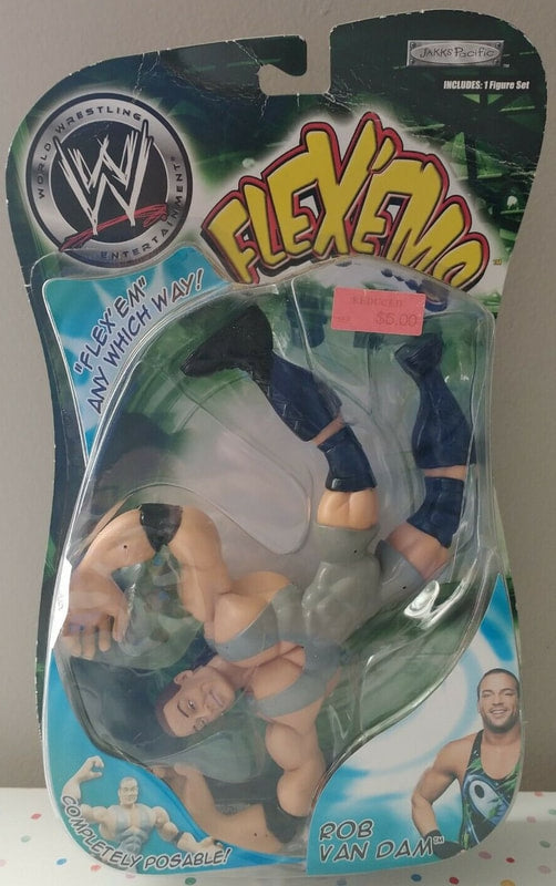 2007 WWE Jakks Pacific Flex 'Ems Series 13 Rob Van Dam