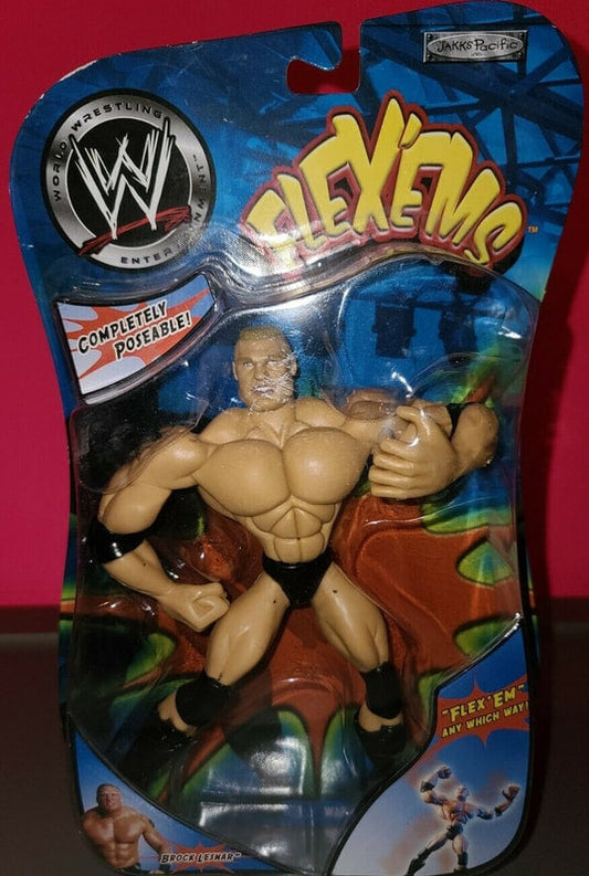 2003 WWE Jakks Pacific Flex 'Ems Series 2 Brock Lesnar