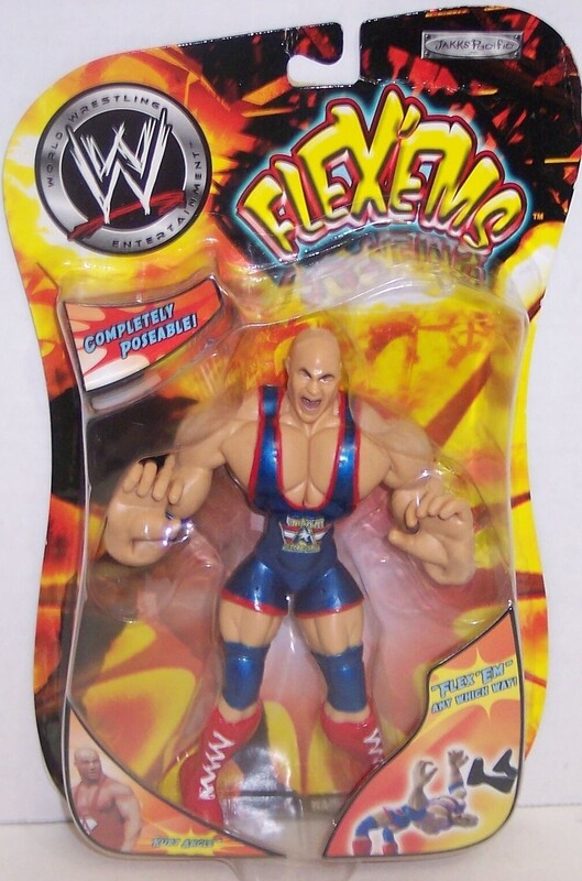 2003 WWE Jakks Pacific Flex 'Ems Series 4 Kurt Angle