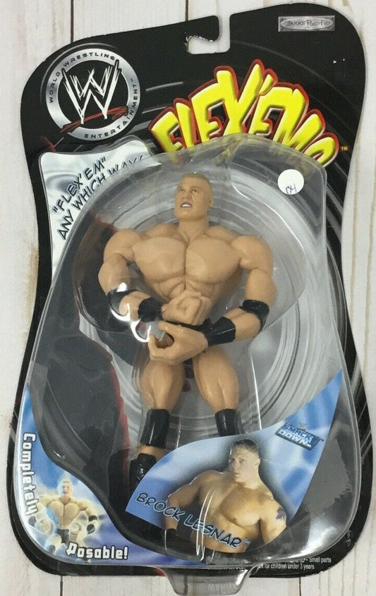 2004 WWE Jakks Pacific Flex 'Ems Series 6 Brock Lesnar