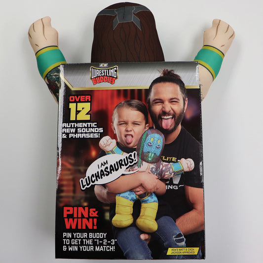 2021 AEW Jazwares Wrestling Buddies Series 1 Luchasaurus