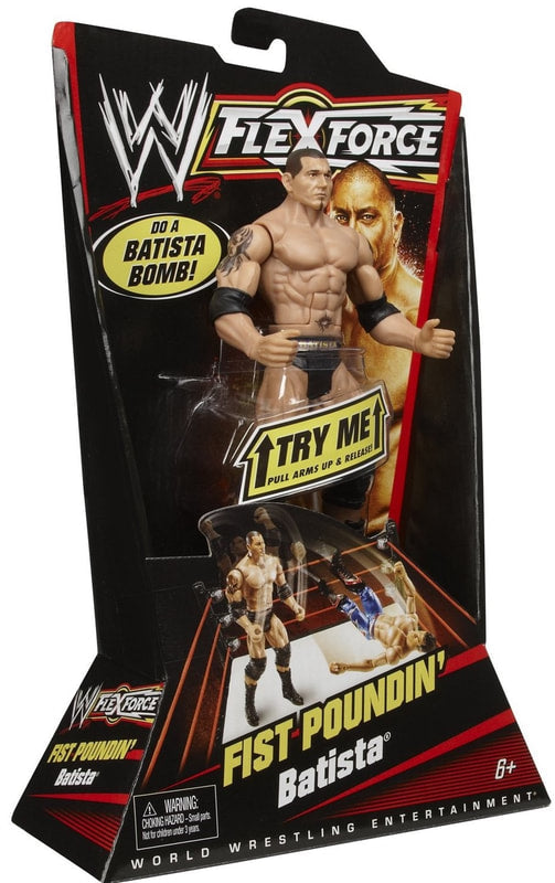 2010 WWE Mattel Flex Force Series 1 Fist Poundin' Batista
