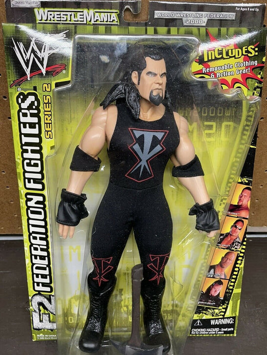 2000 WWF Jakks Pacific 12" Federation Fighters Series 2 Undertaker