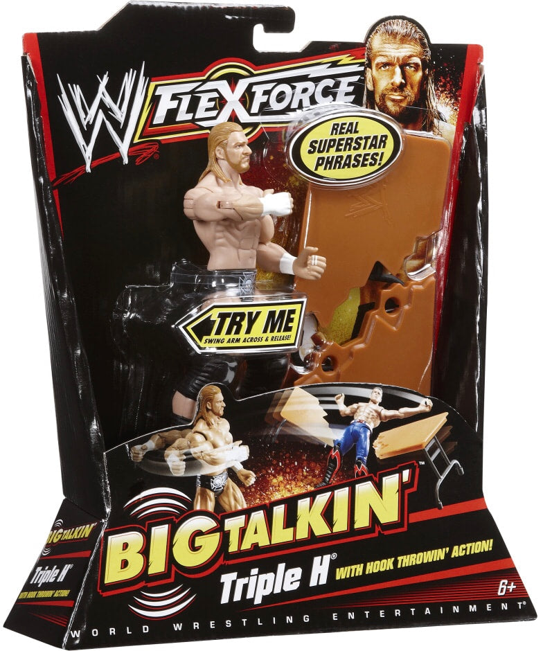 2010 WWE Mattel Flex Force Big Talkin' Big Talkin' Triple H