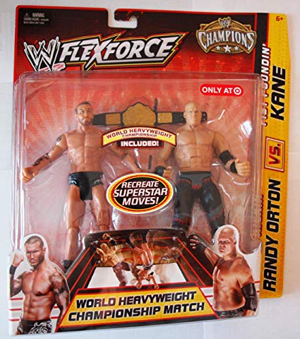 2011 WWE Mattel Flex Force Champions Series 2 Flip Kickin' Randy Orton vs. Fist Poundin' Kane [Exclusive]