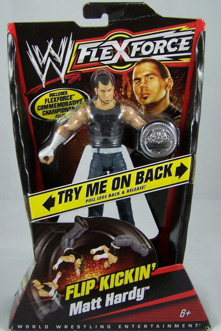 2010 WWE Mattel Flex Force Series 1 Flip Kickin' Matt Hardy [Exclusive]