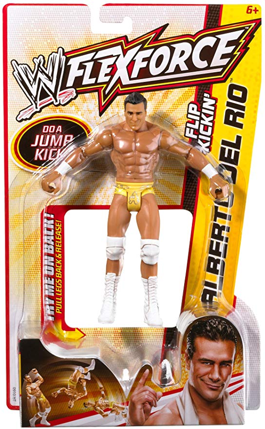 2011 WWE Mattel Flex Force Series 3 Flip Kickin' Alberto Del Rio