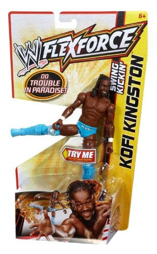 2011 WWE Mattel Flex Force Series 3 Swing Kickin' Kofi Kingston