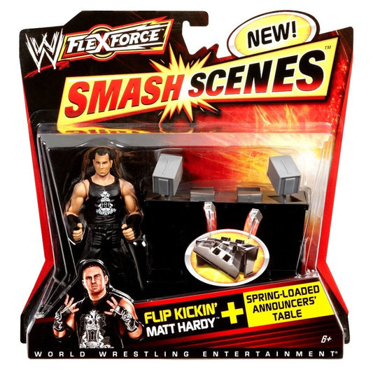 2011 WWE Mattel Flex Force Smash Scenes Flip Kickin' Matt Hardy