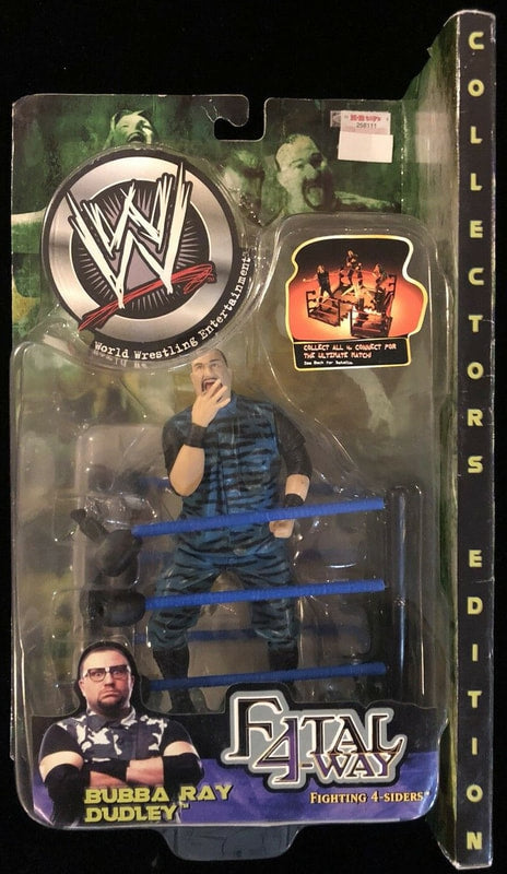 2002 WWE Jakks Pacific Fatal Four Way Series 3 Bubba Ray Dudley