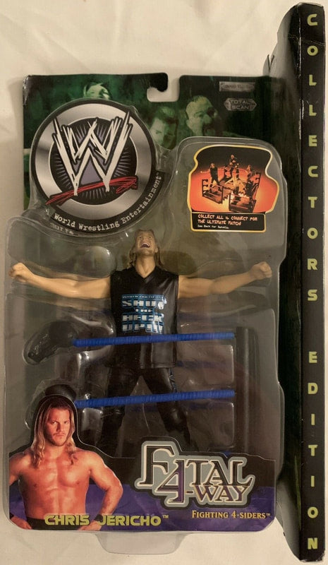 2002 WWE Jakks Pacific Fatal Four Way Series 3 Chris Jericho