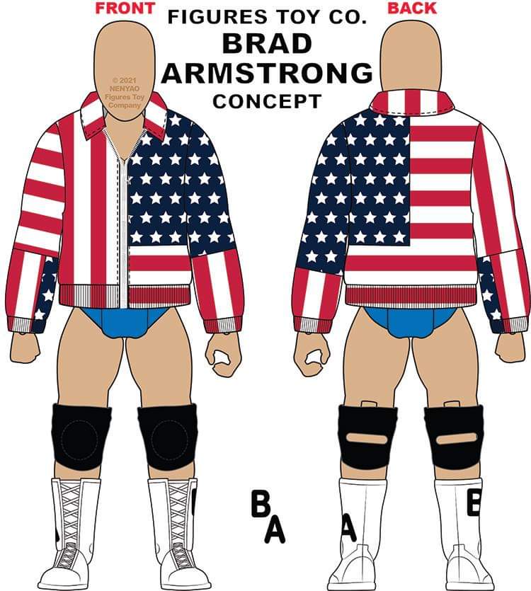 2023 FTC Legends of Professional Wrestling [Modern] Brad Armstrong