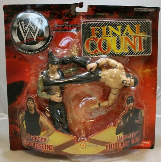 2002 WWE Jakks Pacific Final Count Series 5 "Clothesline/The Last Ride": Bradshaw & Undertaker