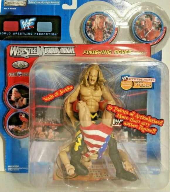 2000 Wwf Jakks Pacific Finishing Moves Series 1 Walls Of Jericho Ch