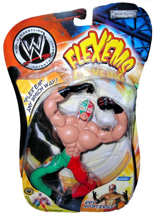 2004 WWE Jakks Pacific Flex 'Ems Series 5 Rey Mysterio